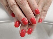 フォルサ(Forca)/定額ワンカラーラメフレンチ