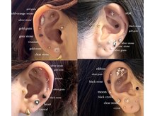 【耳ツボジュエリー】
