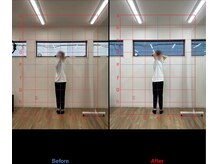 デップ 京都西院店(DEP)/初回体験後の姿勢変化