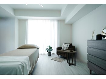 FRAME stretch 銀座【フレームストレッチ】【4月上旬 NEW OPEN(予定)】の写真/完全予約制・完全個室のプライベートサロン周りを気にせず、ゆったり身体と向き合う時間を。