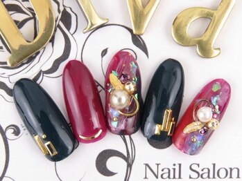 ネイルサロン ディーバ ギンザ(Nail salon Diva GINZA)/秋冬 ゴージャスネイル 9500