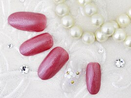 【お花ネイル】