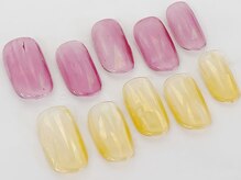 ネイルサロン クイール 小山店(NAIL SALON QUILL)/シースルー+オーロラフィルム