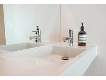 メル 川西(Mer)/広くて清潔な洗面台