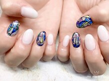 モモネイル 蒲田店(MOMOネイル)/ステンドグラスネイル