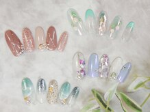 ネイルサロン ネイルクク(Nail KUKU)の雰囲気（うる艶美フォルムで大人上品な中にもかわいさを☆）