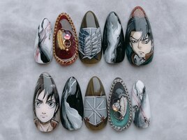 #痛ネイルチップ
