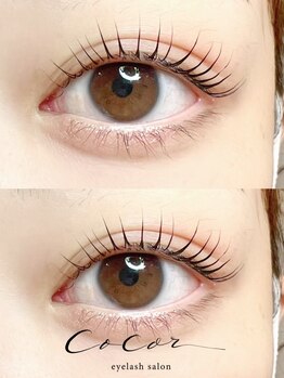 ココール(cocor)の写真/【新規まつ毛パーマ】貴方に一番似合う目元をご提案します☆自然な仕上がりで目元の印象UP!