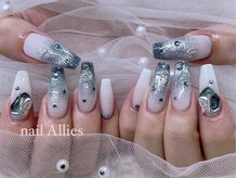 アリーズ(Allies)/定額デザイン 水色