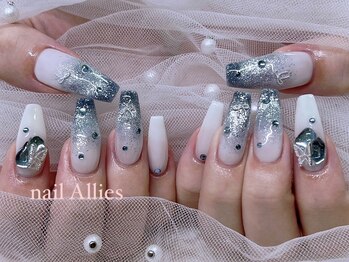 アリーズ(Allies)/定額デザイン 水色