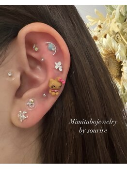 スリール(sourire)/耳ツボジュエリー