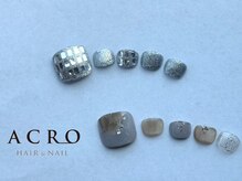 アクロネイル アンド アイ(ACRO NAIL&EYE)/2025年9月　フット定額デザイン2
