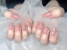 ヤシネイル(Yashi Nail)/ワンカラー　アート追加