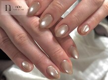 ノウ(nou)/透明感ベージュマグネットネイル