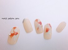 ソウ 難波店 nail salon Sou/もやもやnail