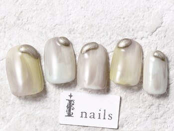 アイネイルズ 渋谷店(I nails)/ピスタチオニュアンス￥7980