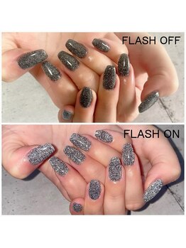 ネイルサロン あんび/フラッシュネイル