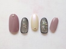 ネイルサロン ブリスト 新宿店(Nail Salon Blisst)/シアーブラックネイル