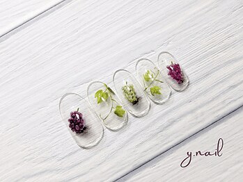 ワイネイル(Y.nail)/ぶどう3種盛りネイル