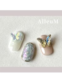 バタフライネイル