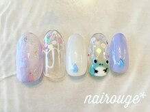 ネイル―ジュ 札幌大通店(nairouge*)/梅雨ネイル♪