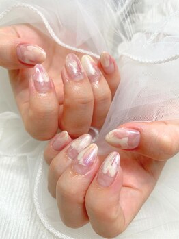 東海最大級ネイルサロン by レディスペネイル 名駅店/100種の定額デザイン 綺麗め系