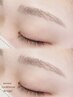 眉WAXスタイリング+まつ毛パーマ 6週以内メンテナンス¥11000
