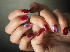 ボルドーマグネット×ニュアンス