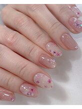 美人計ネイルサロン/ドライフラワーネイル