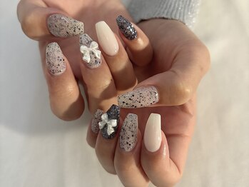 ソワレ(Soiree)/シンプルワンホンネイル