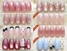 人気No.5★【定額】6,840円コース ─ 人気/定番アートネイル200種♪