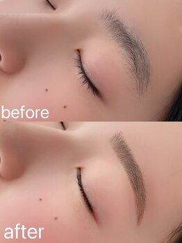 アイモア 一宮店(eye mor.)/アイブロウBeforeAfter