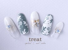 トリート アイラッシュアンドネイルサロン 芦屋店(treat)/デザインアートコース ☆