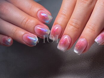 ヴィオラ(VIOLA)/チーク/マグネットネイル