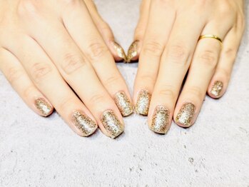 ルヒアネイル イオン戸畑ショッピングセンター店(Ruhia Nail)/グリッターネイル