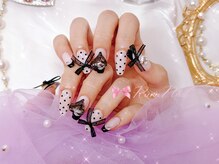 ワンホンネイル 新宿(Rumi Nail)/ちゅるちゅる/ちゅるん/ドット