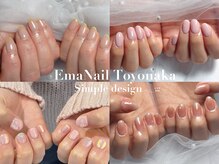 エマネイル 豊中店(EMANAIL)/ワンカラー/チークネイル