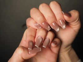 マグネット×先端パール