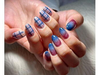 チェックネイル