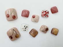 ネイルサロン クイール 小山店(NAIL SALON QUILL)/さくらんぼアート×マグネット