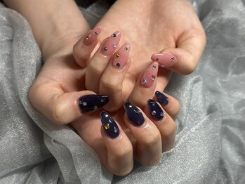 ガーデン ヘア&エステ&ネイル Garden/ストーンネイル