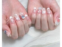 キャンディーネイル(candy nail)/韓国ワンホンネイル