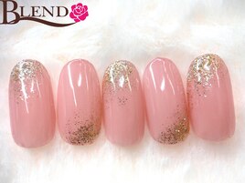 ポイントラメで華やかに