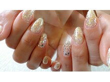 プレス ネイルアンドアイラッシュ(PRESS NAIL&EYELASH)/雪の結晶ネイル♪