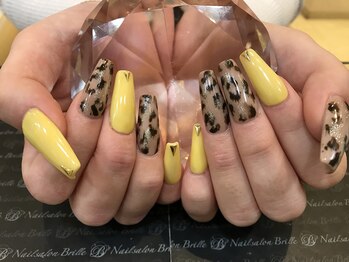 エスフィーネイルサロン ブリーユ(Esfy nailsalon Brille)/レオパードネイル