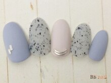 ビービーネイル 所沢店(BB)/ダルメシアン　ニュアンスネイル
