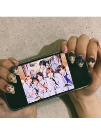 推し活ネイル