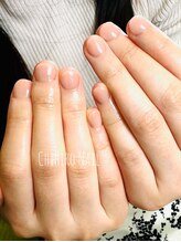 チヒロネイル/自爪風スカルプ（深爪保護）