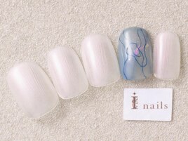 シンプル色鉛筆アート