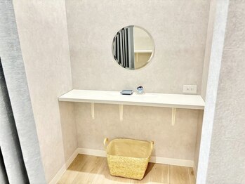 《整体×マシンピラティススタジオ》La pilates　自由が丘店【ラ ピラティス】/更衣室完備しています！